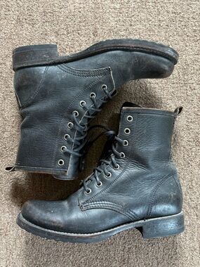 Frye Combat Boots